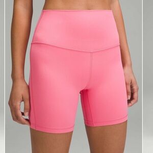 Lululemon Sakura Pink Align Bike Shorts